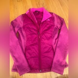 The North Face 240917 Womens Agave Front zip Jacket Dramatic Plum